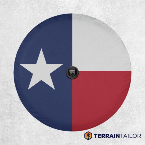 Texas State Flag Spare Tire Cover