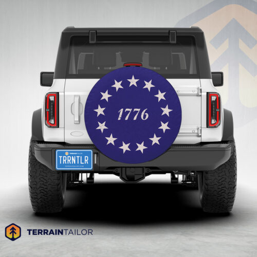 1776 Betsy Ross Flag Spare Tire Cover