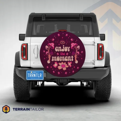 Enjoy The Moment Spare Tire Cover