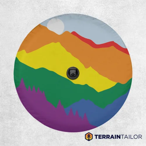 Pride Peaks Spare Tire Cover