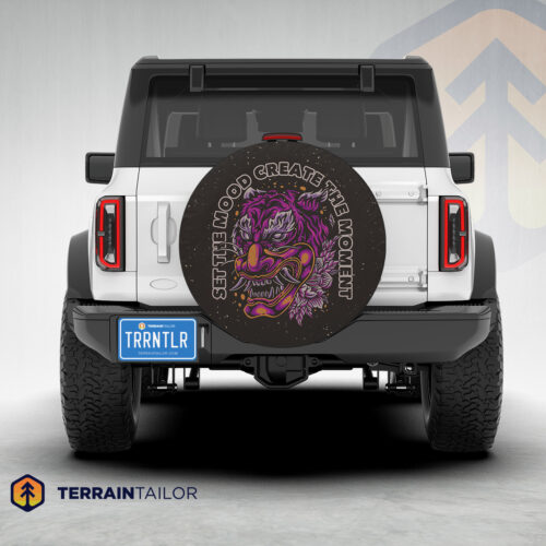 Asian Sumo Tiger Spare Tire Cover