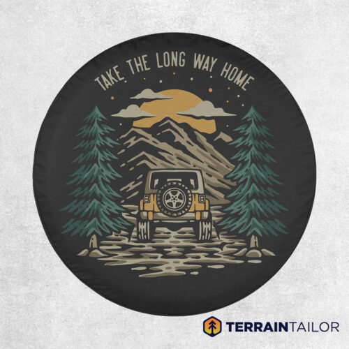 Mountain Trail Spare Tire Cover