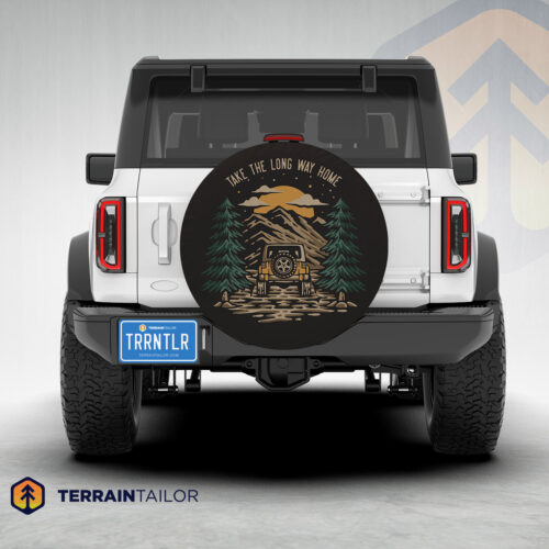 Mountain Trail Spare Tire Cover