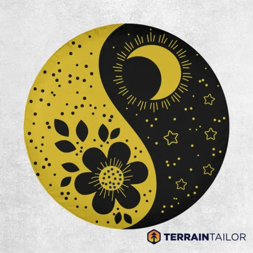 Eternal Balance Yin Yang Spare Tire Cover