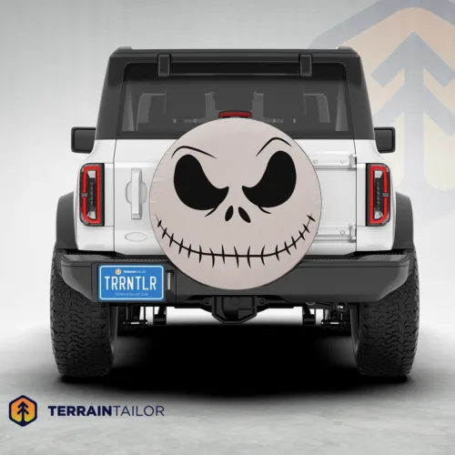 Jack Skellington Inspired Spare Tire Cover